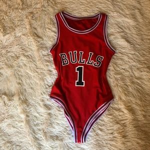 Chicago Bulls Jersey Bodysuit